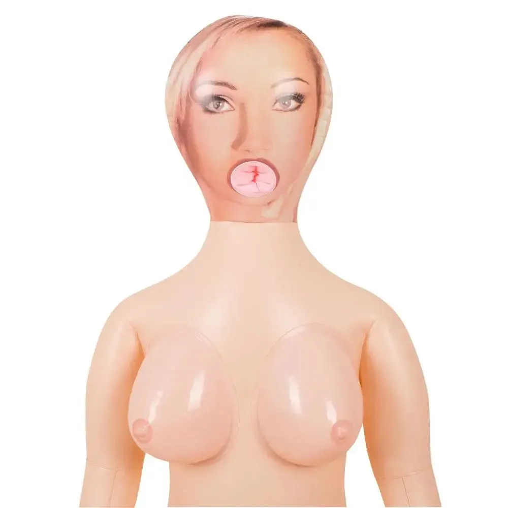 You2toys Realistic Lifesize Flesh Inflatable Sex Doll with 3 Holes